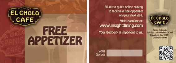 Feedback Card